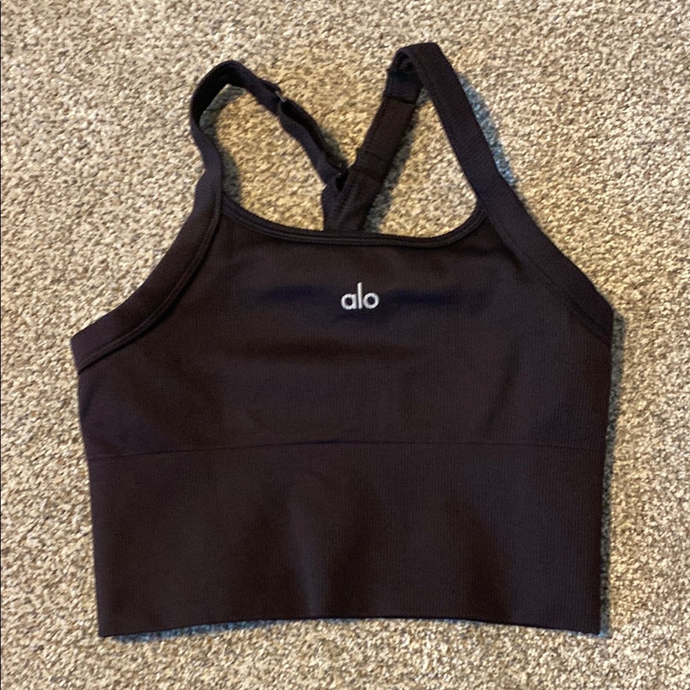 Alo Black Sports Bra